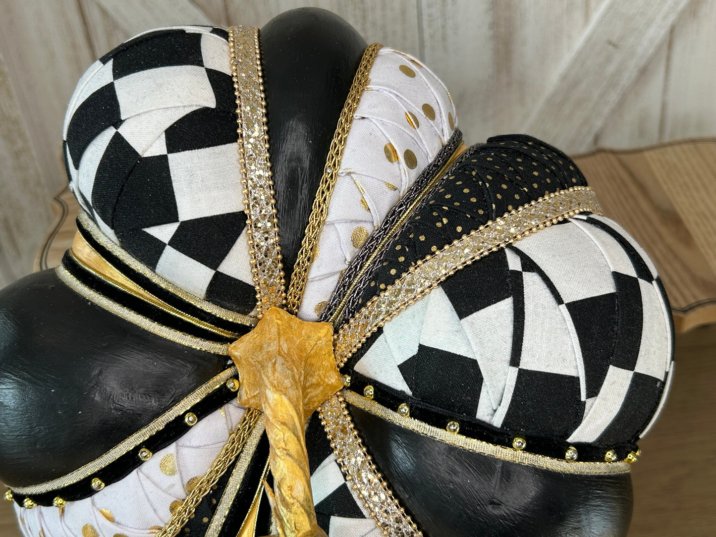 Hostess Gift - Black and White Pumpkins