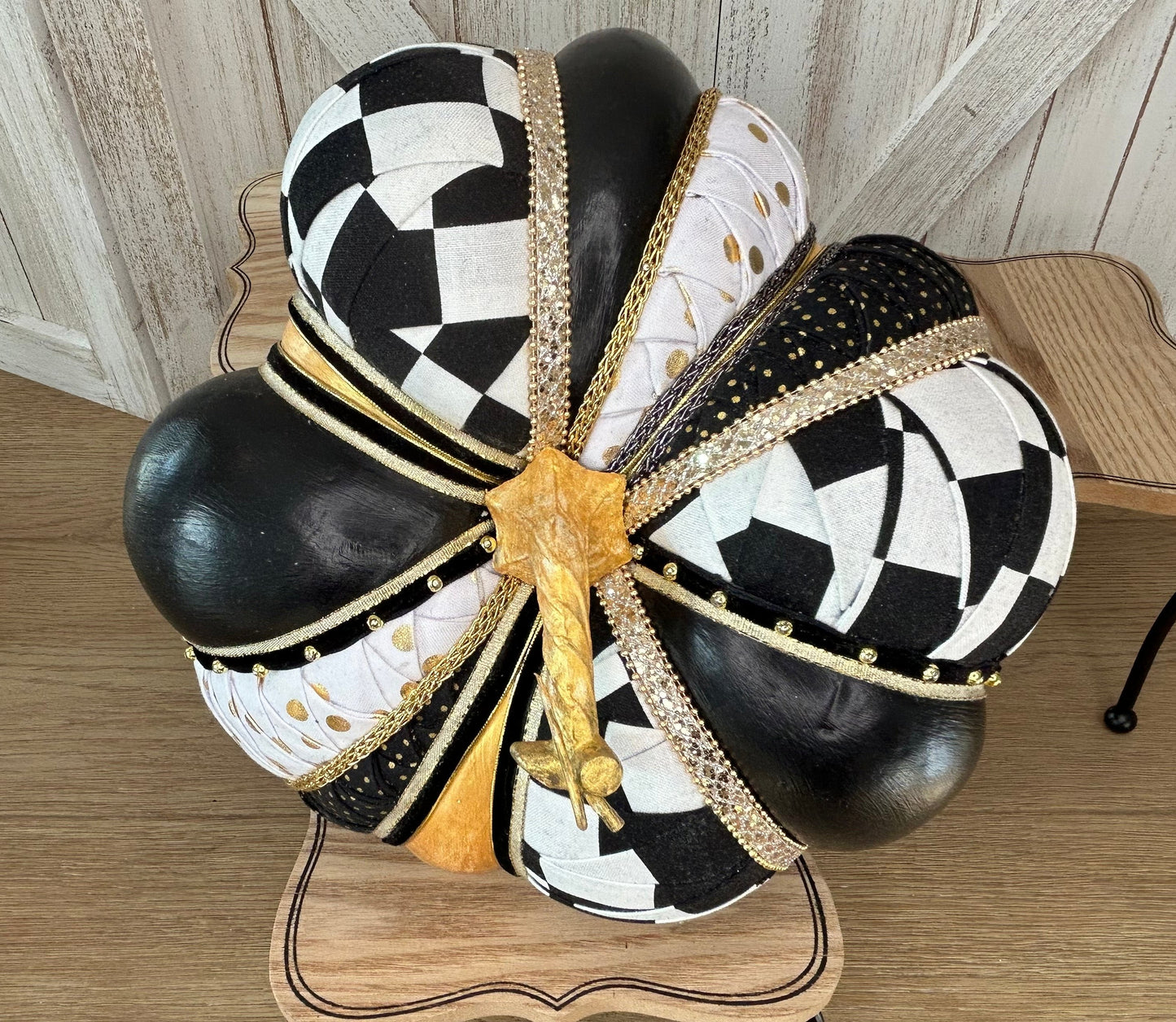 Hostess Gift - Black and White Pumpkins
