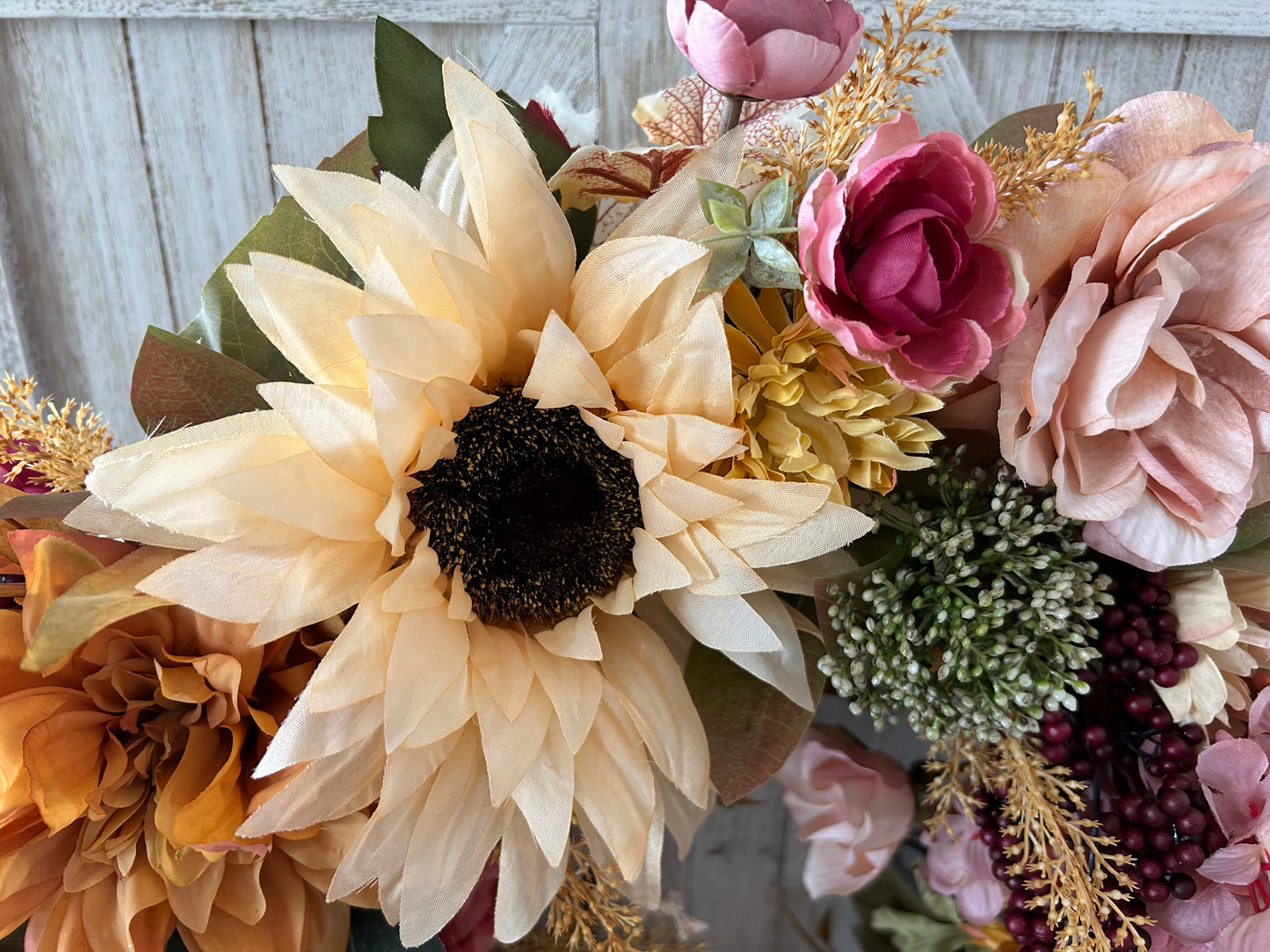 Kit - Fall Spectacular Wreath in Trendy Colors