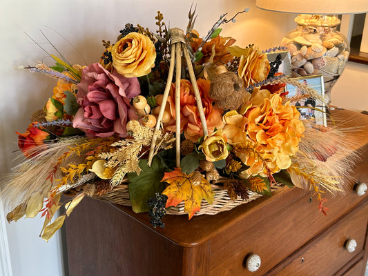 Arrangement for Sale - Fall Floral Basket
