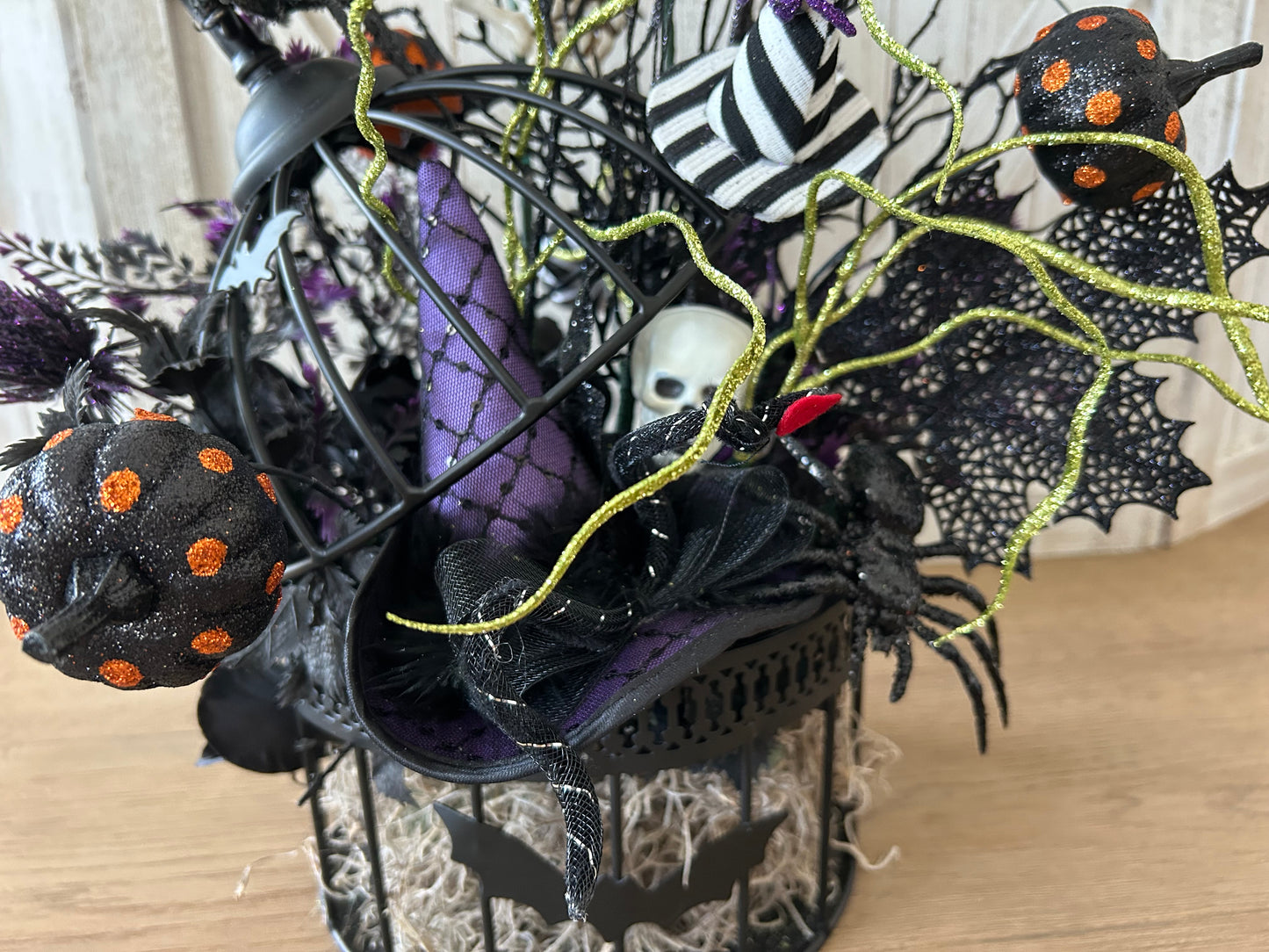 Arrangement for Sale - Halloween Creepy Elegance Arrangement