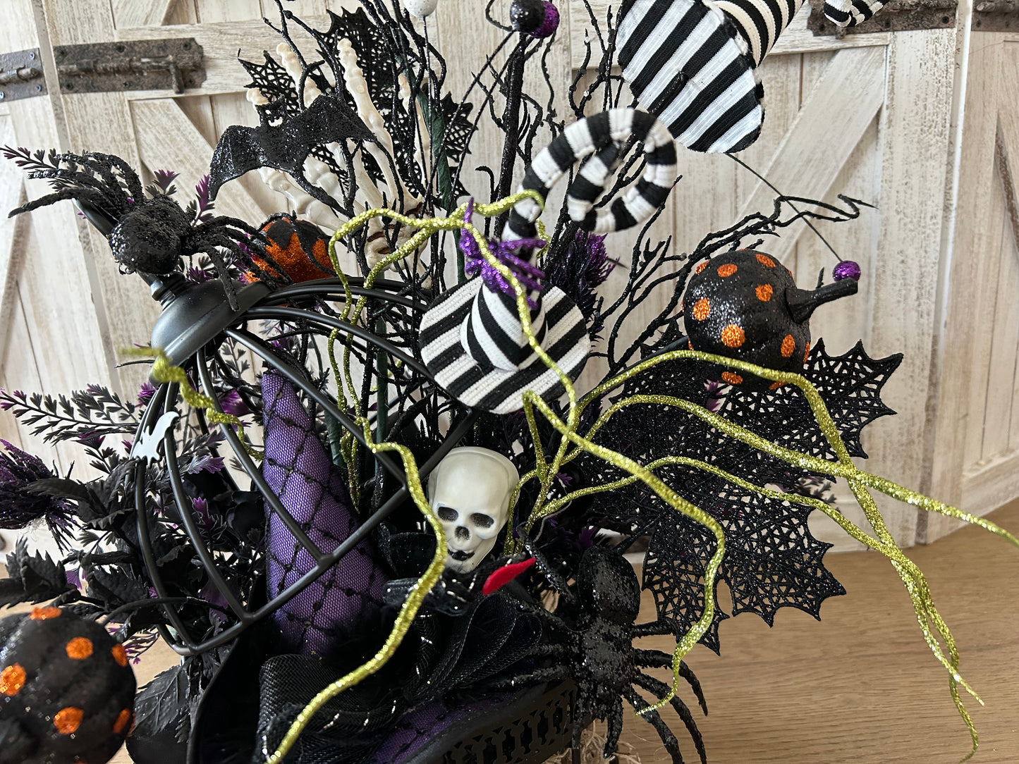 Arrangement for Sale - Halloween Creepy Elegance Arrangement