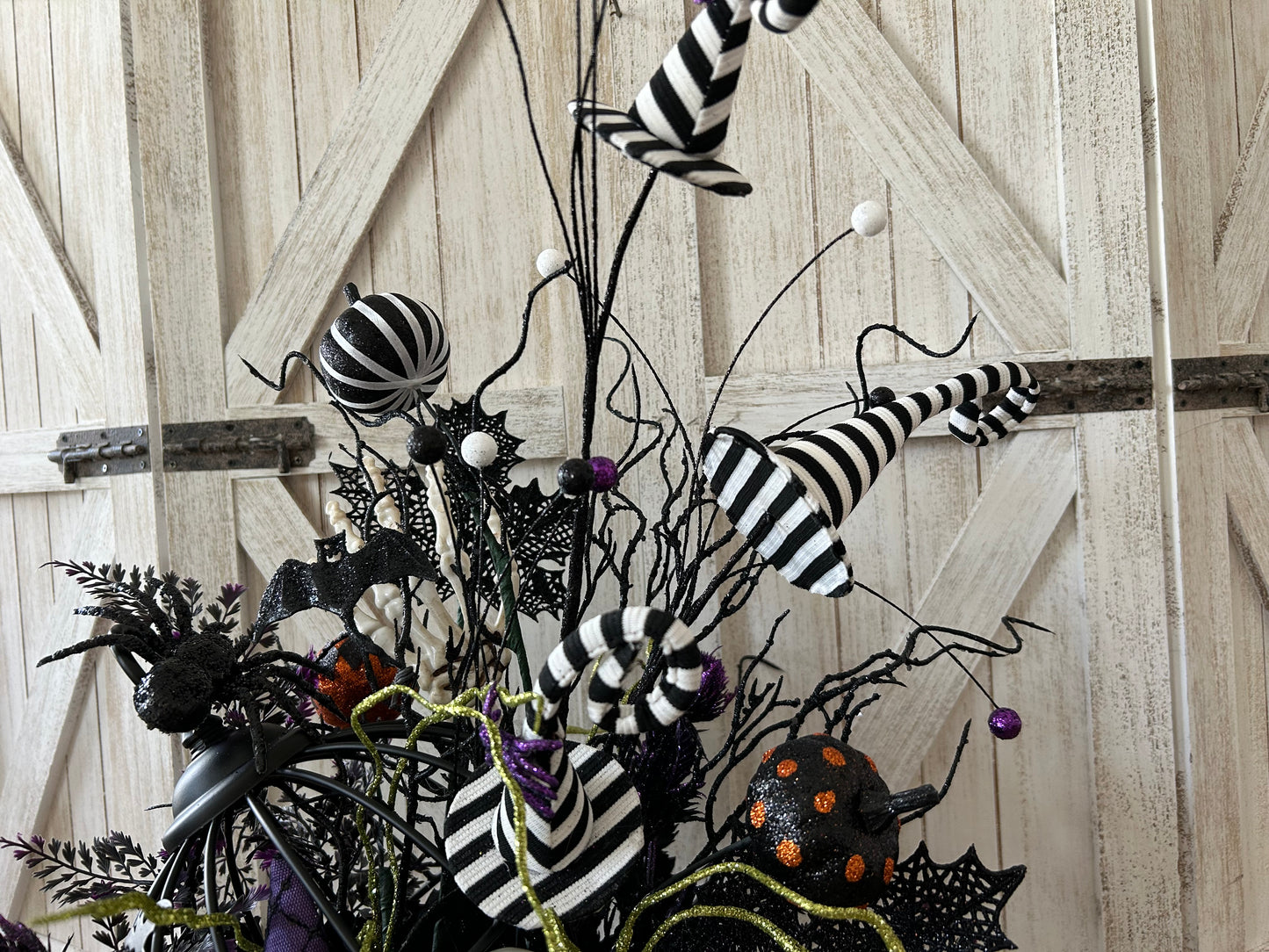 Arrangement for Sale - Halloween Creepy Elegance Arrangement