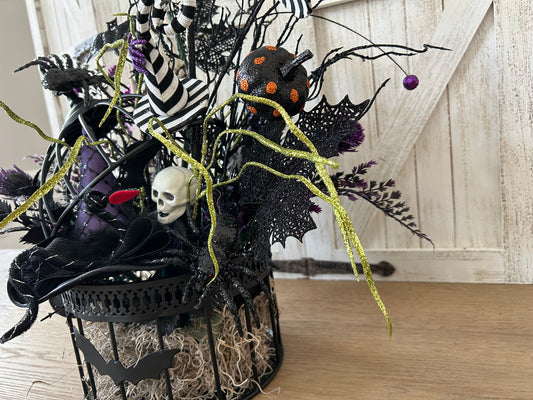 Arrangement for Sale - Halloween Creepy Elegance Arrangement