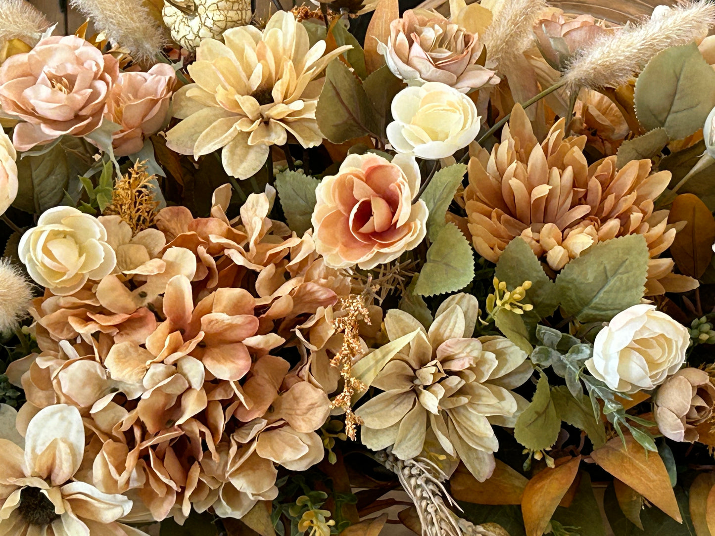 Arrangement for Sale - Fall Neutrals in a Low Copper Container