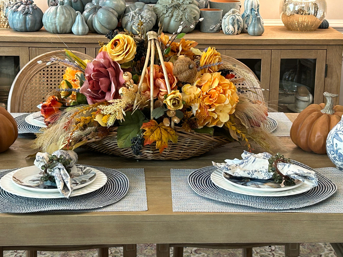 Arrangement for Sale - Fall Floral Basket