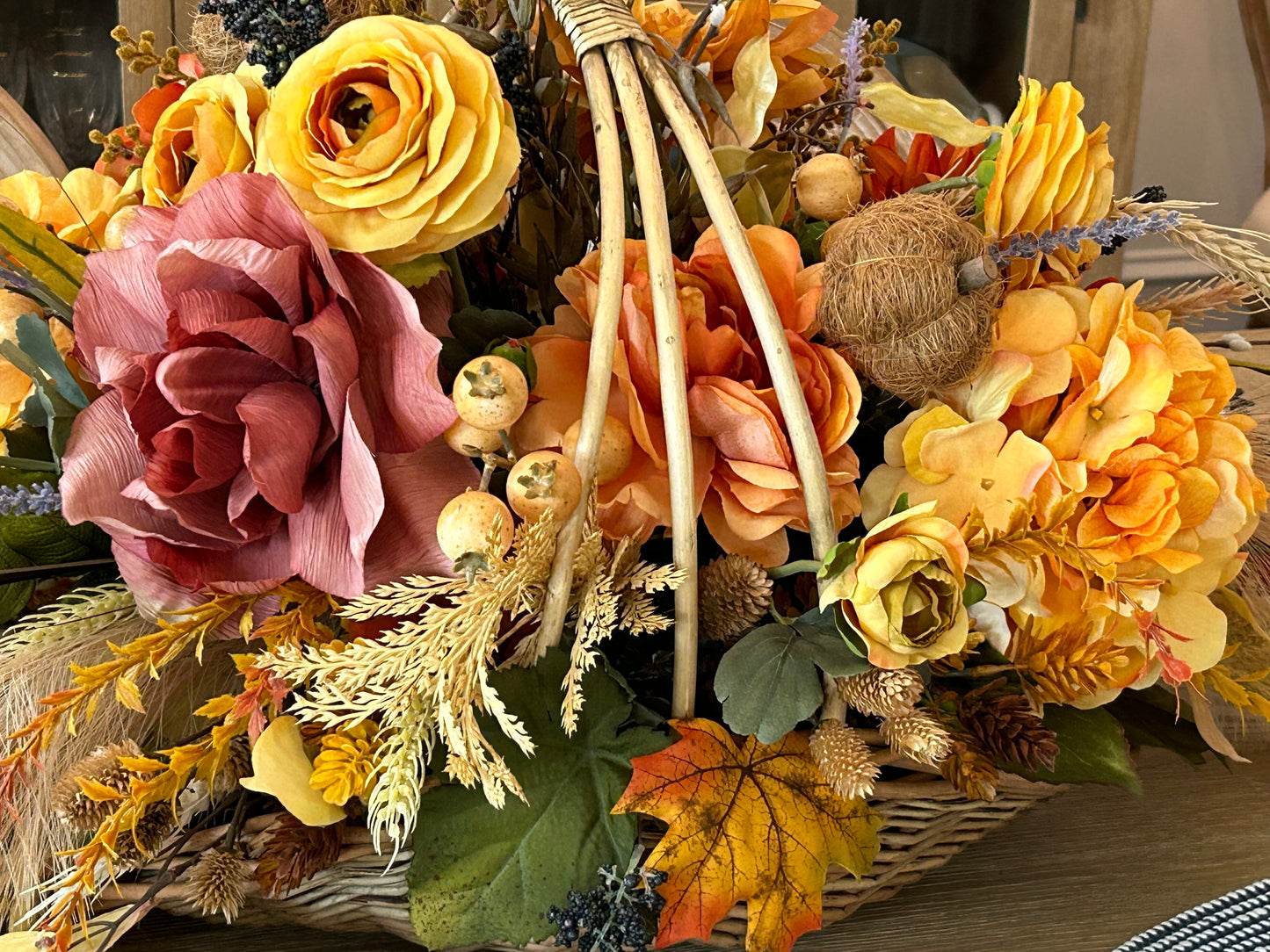 Arrangement for Sale - Fall Floral Basket