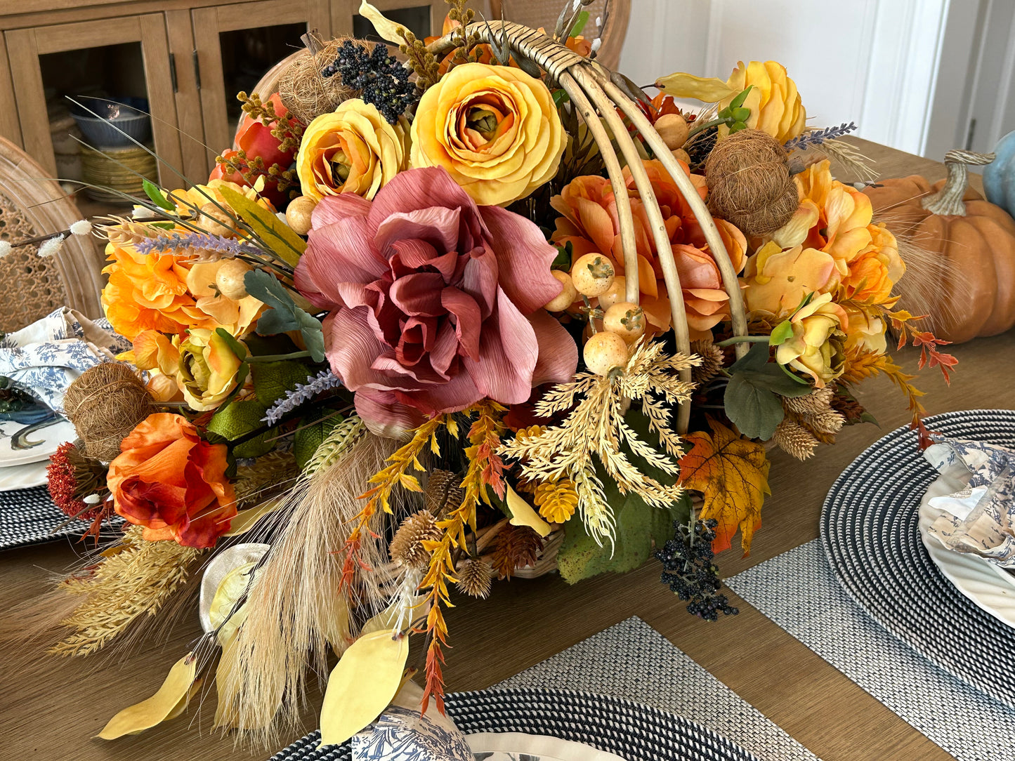 Arrangement for Sale - Fall Floral Basket