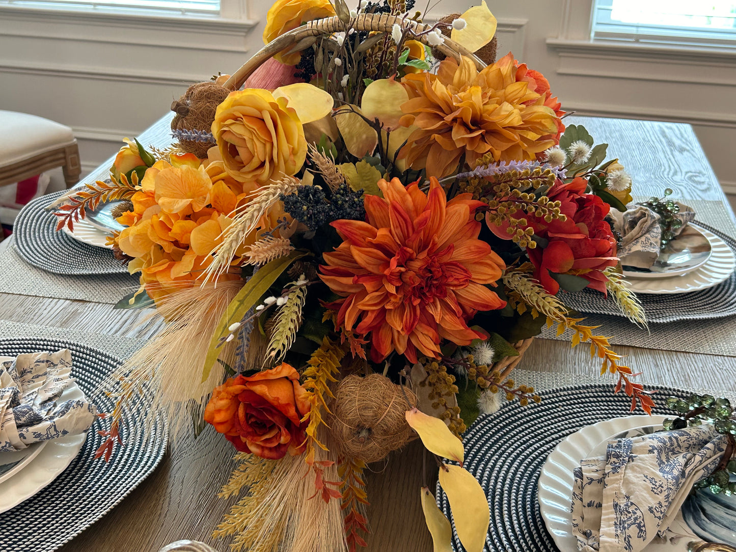Arrangement for Sale - Fall Floral Basket