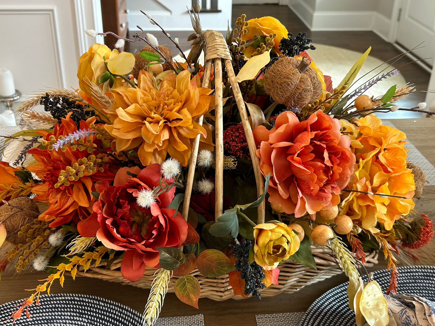 Arrangement for Sale - Fall Floral Basket