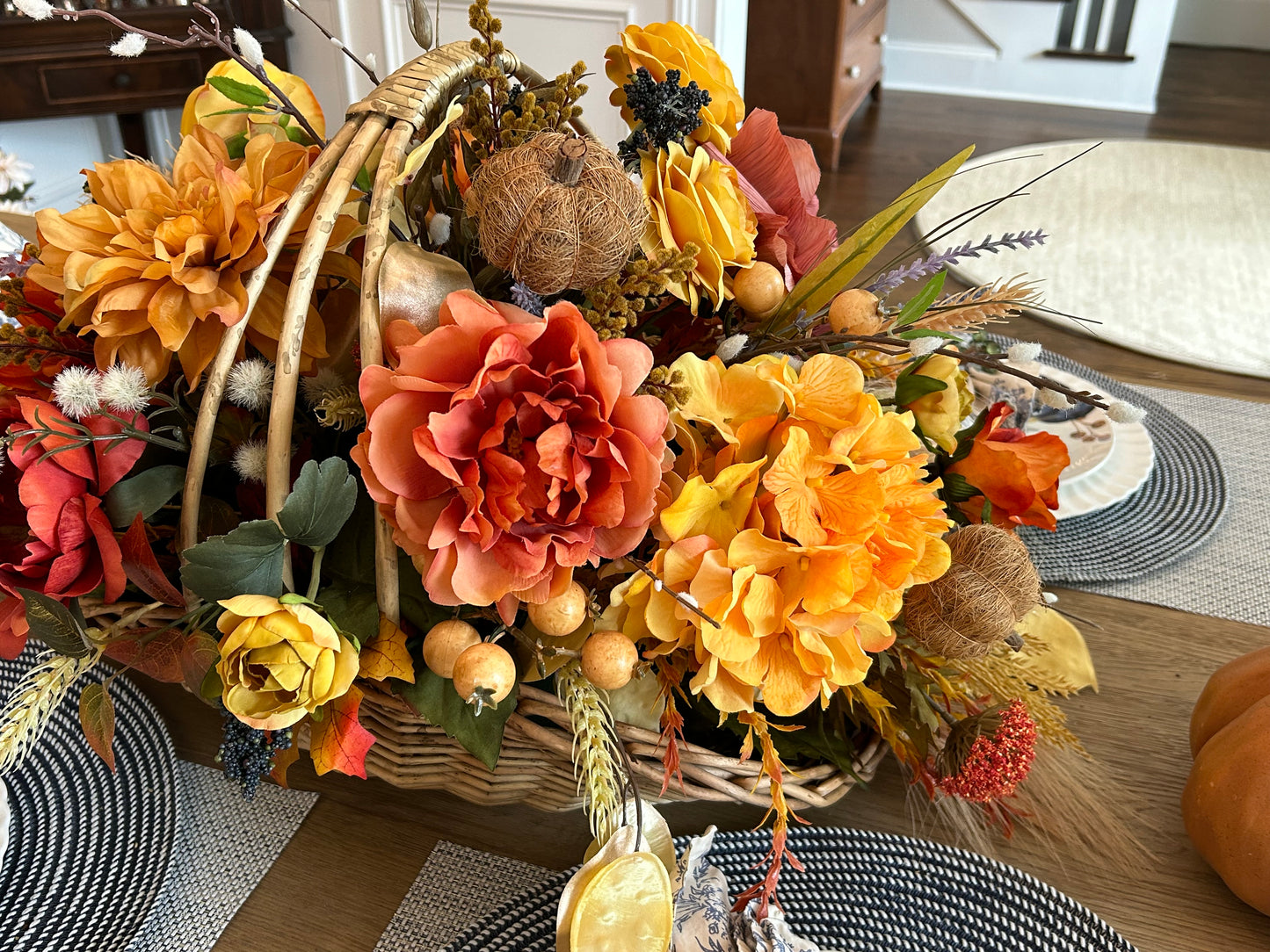 Arrangement for Sale - Fall Floral Basket
