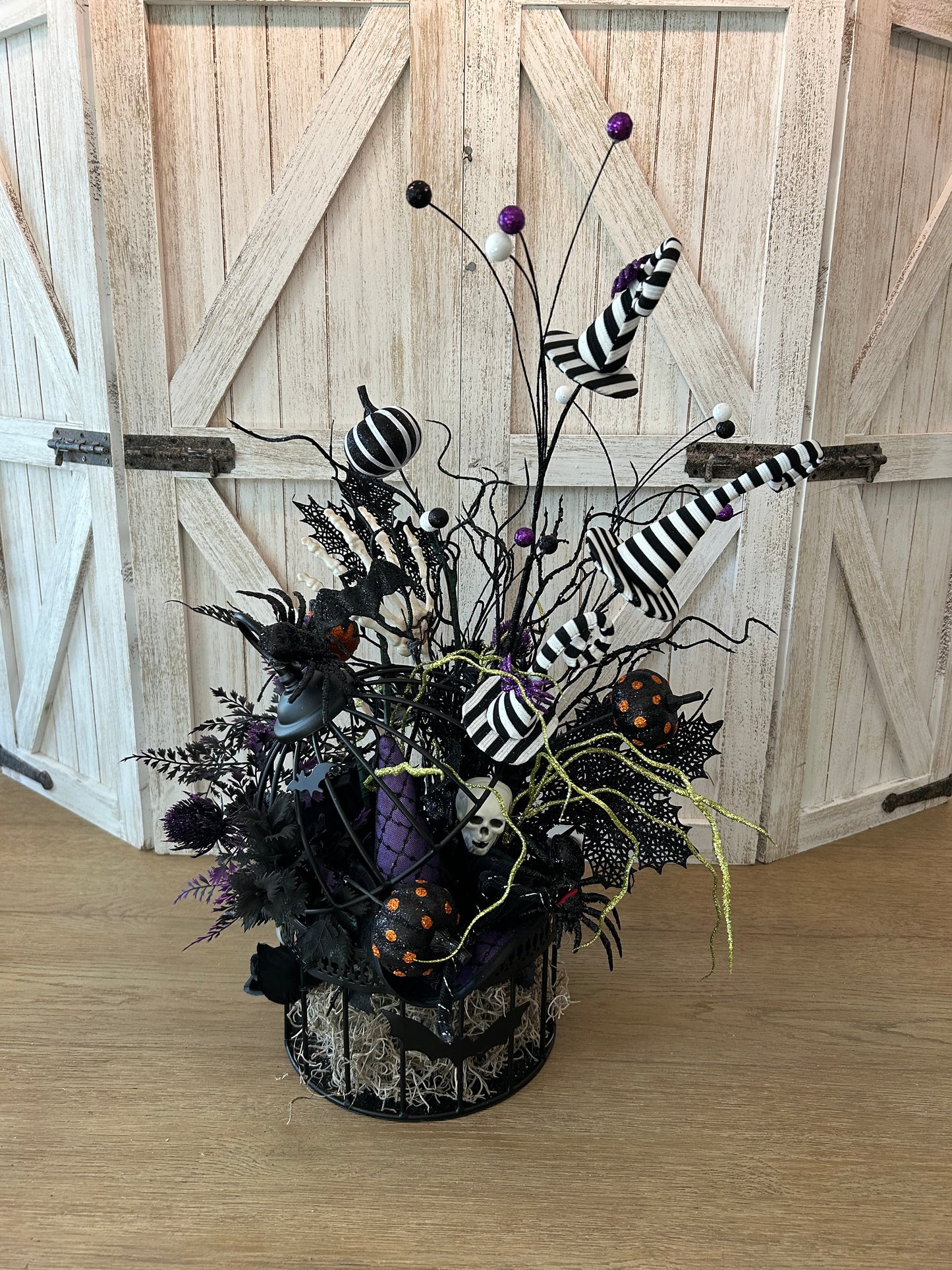 Arrangement for Sale - Halloween Creepy Elegance Arrangement