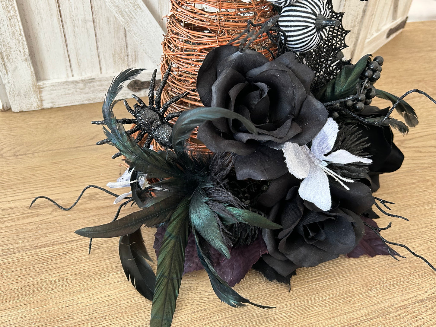 Arrangement for Sale - Halloween Orange Witch Hat