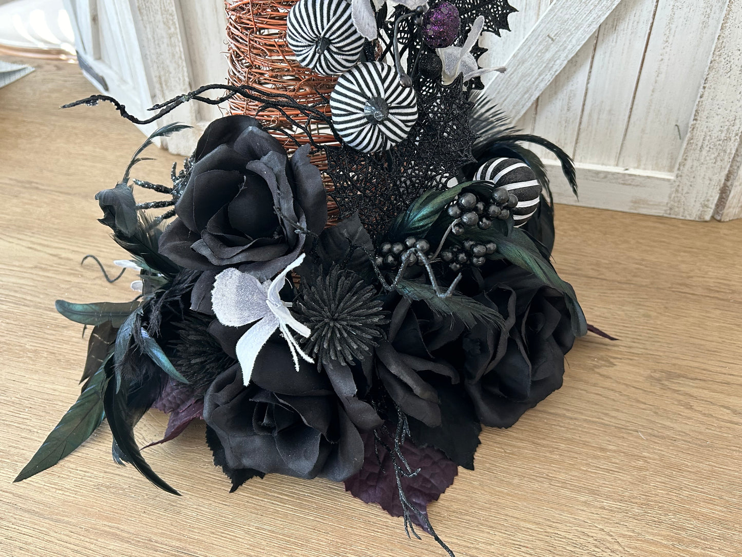 Arrangement for Sale - Halloween Orange Witch Hat