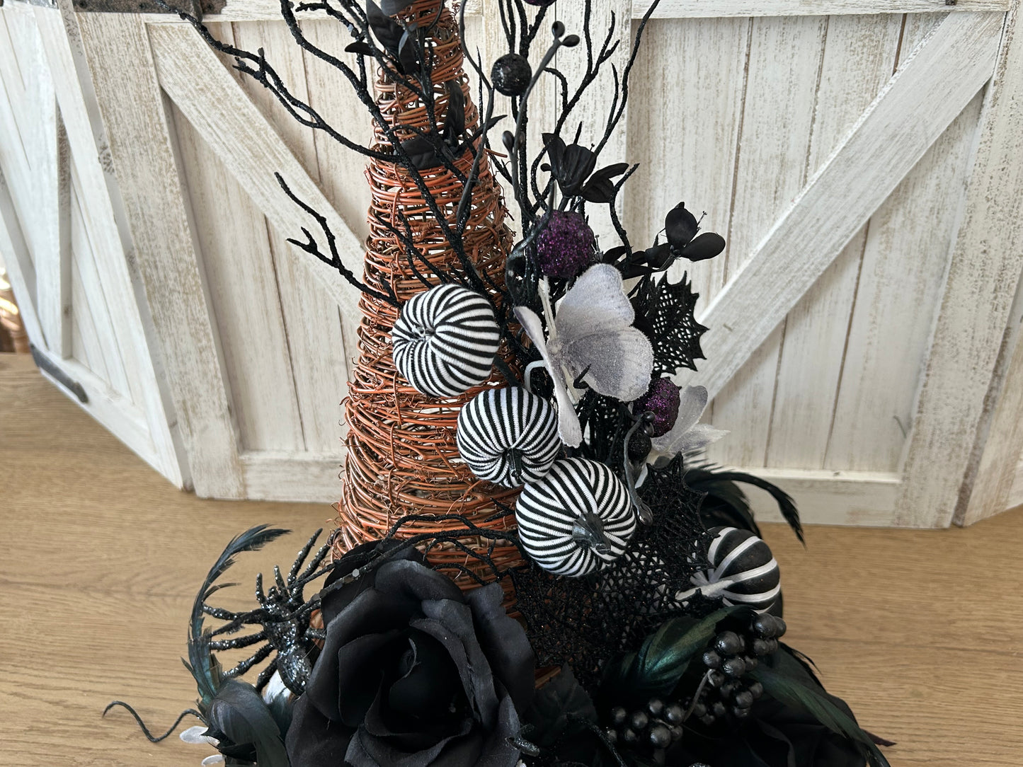 Arrangement for Sale - Halloween Orange Witch Hat