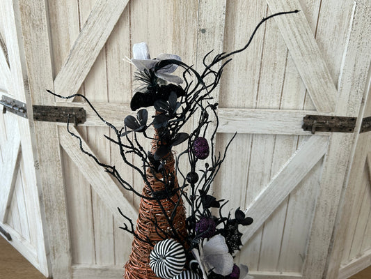 Arrangement for Sale - Halloween Orange Witch Hat