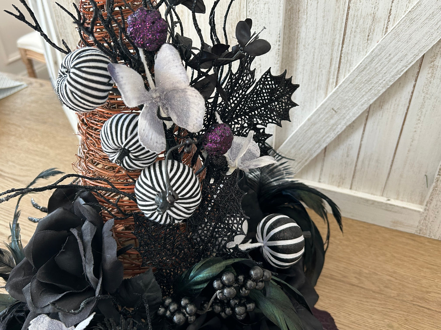 Arrangement for Sale - Halloween Orange Witch Hat