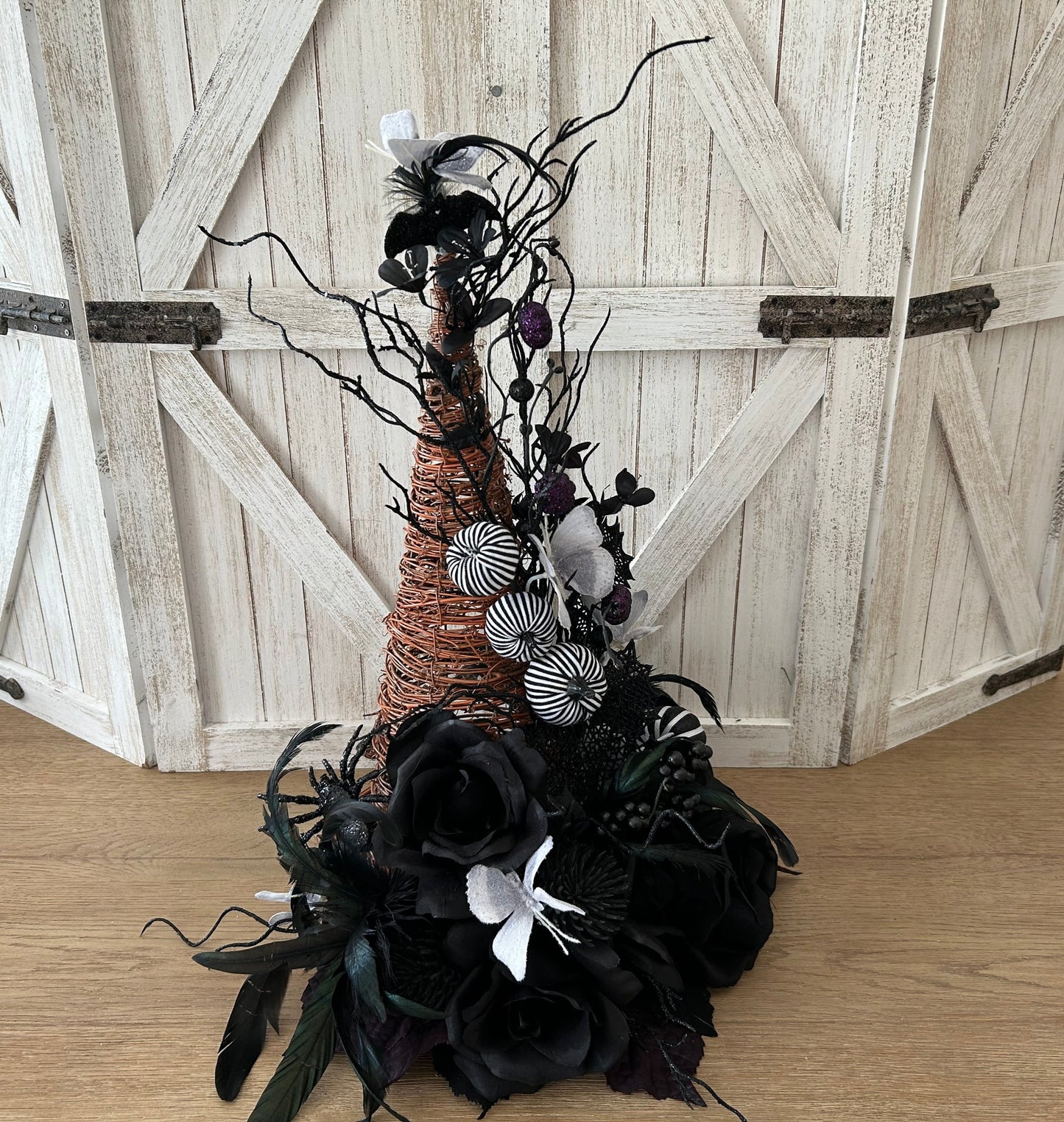 Arrangement for Sale - Halloween Orange Witch Hat