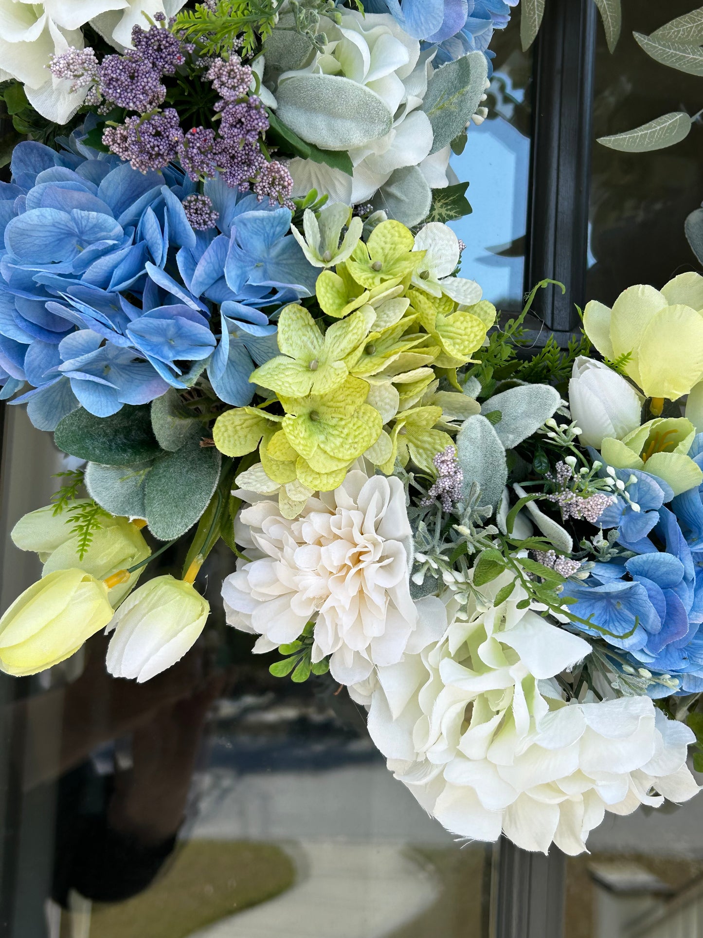 Spring Hydrangea Wreath