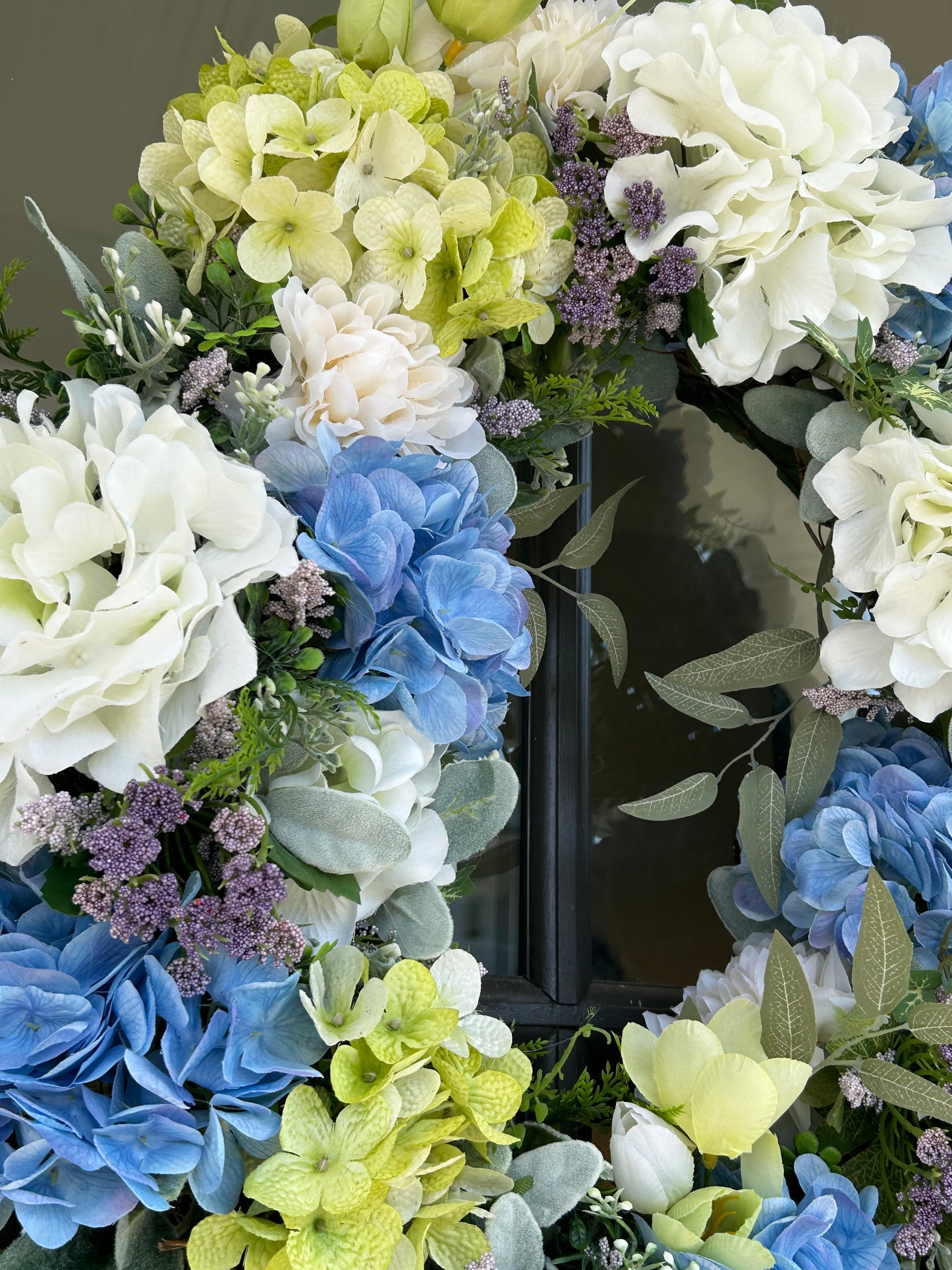 Spring Hydrangea Wreath