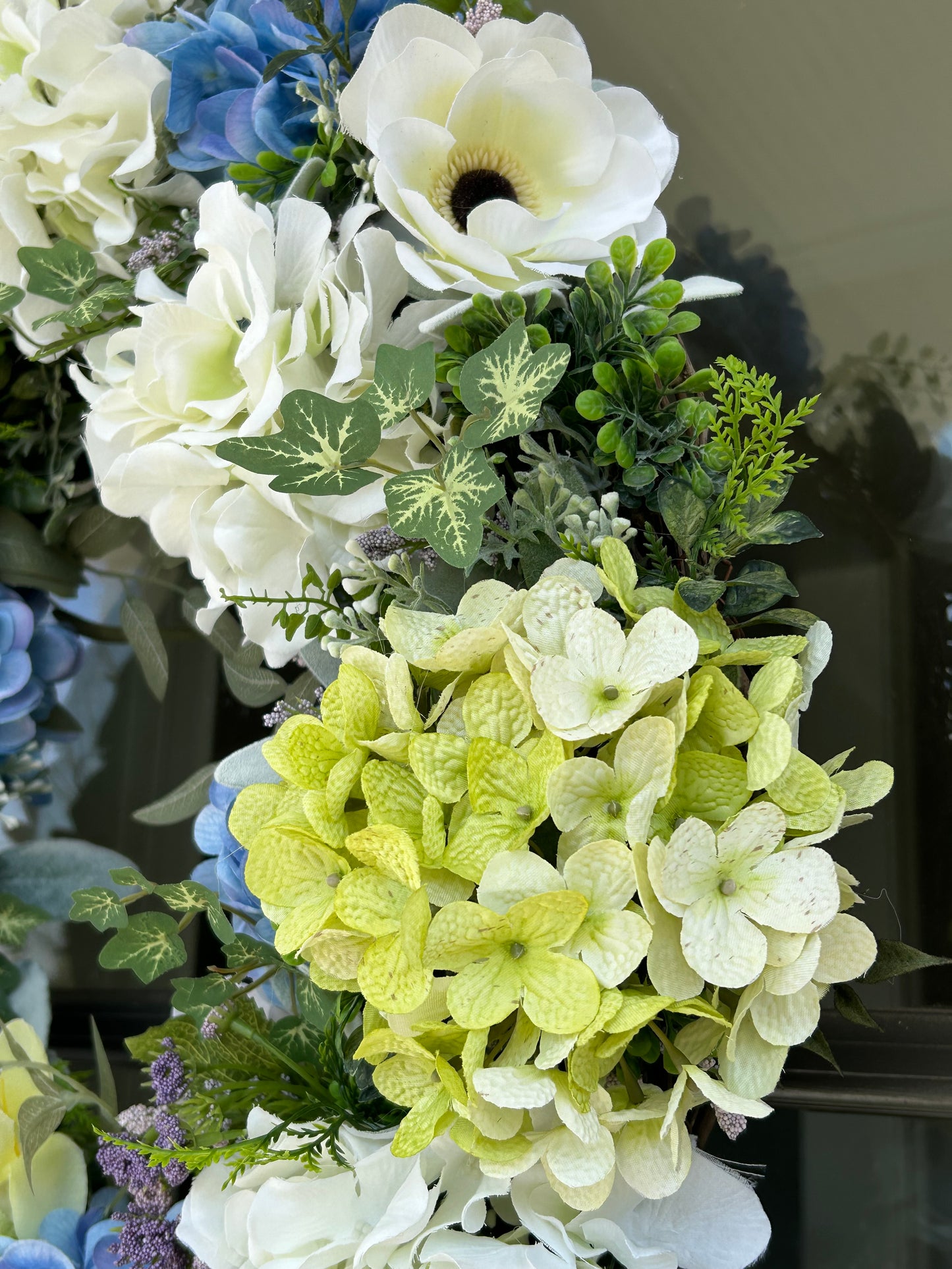 Spring Hydrangea Wreath