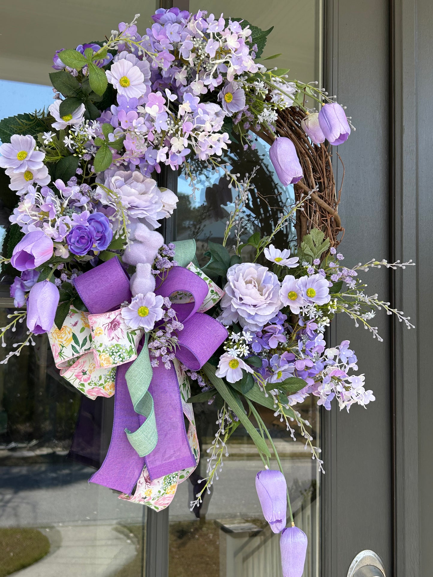 Spring Lilac Wreath