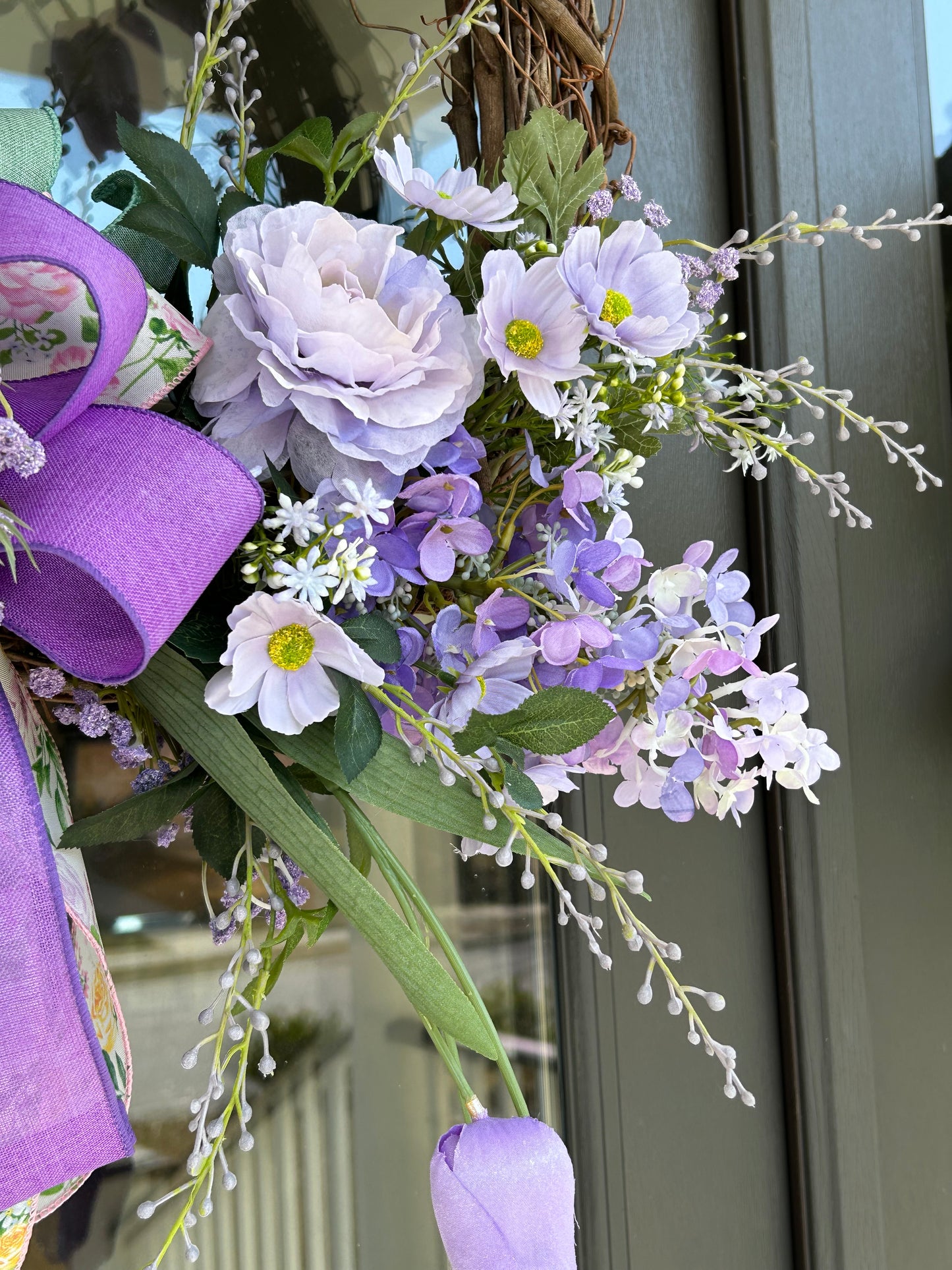 Spring Lilac Wreath