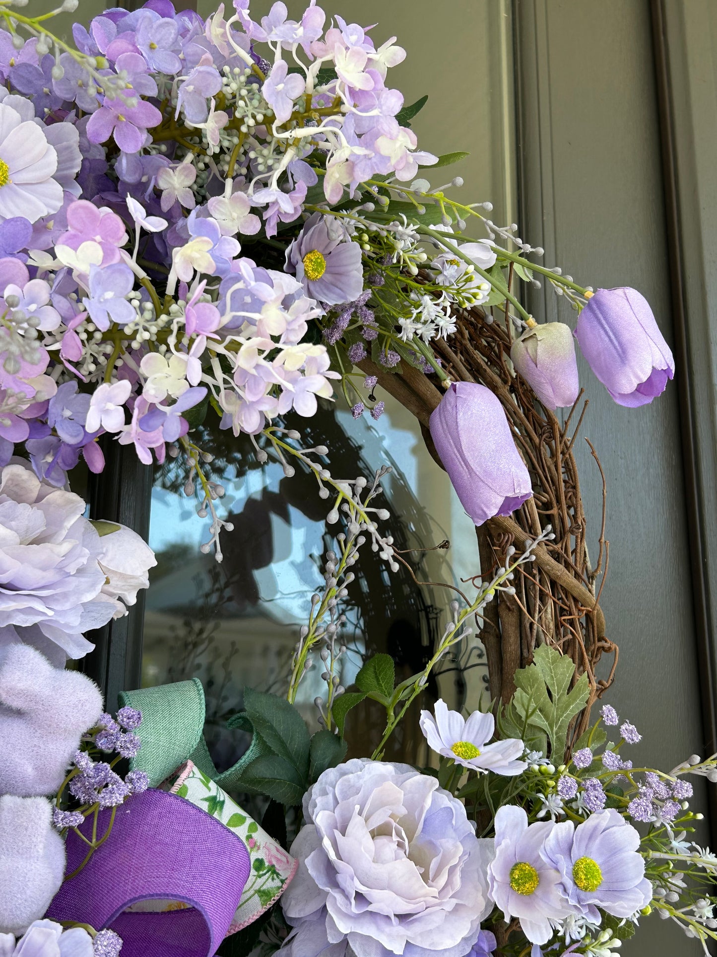 Spring Lilac Wreath