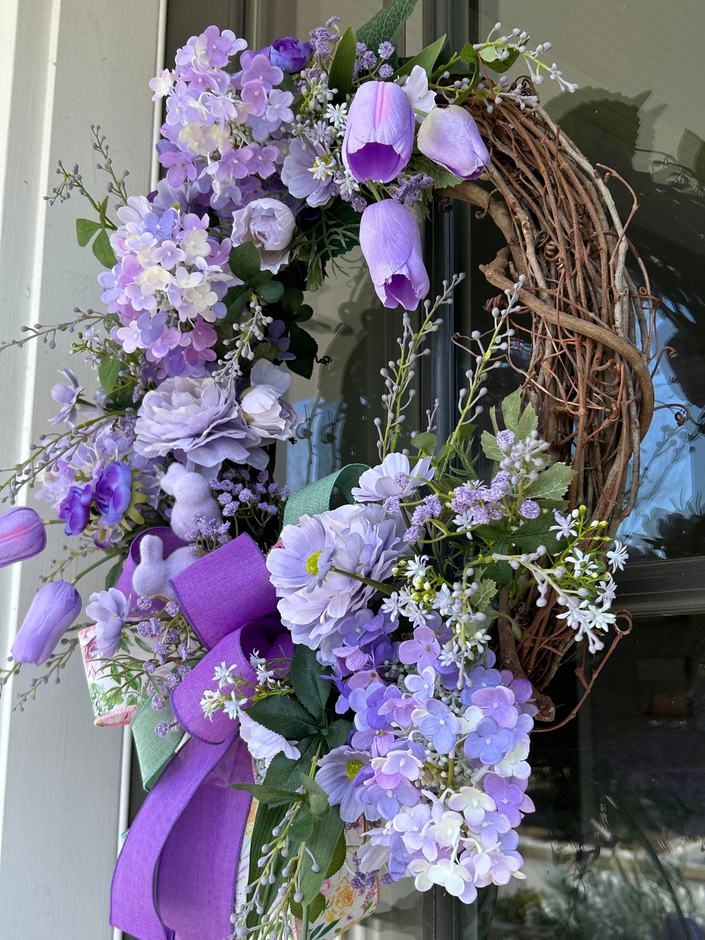Spring Lilac Wreath