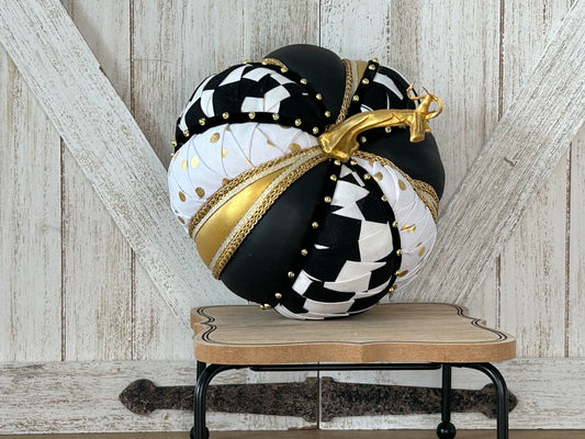 Hostess Gift - Black and White Pumpkins