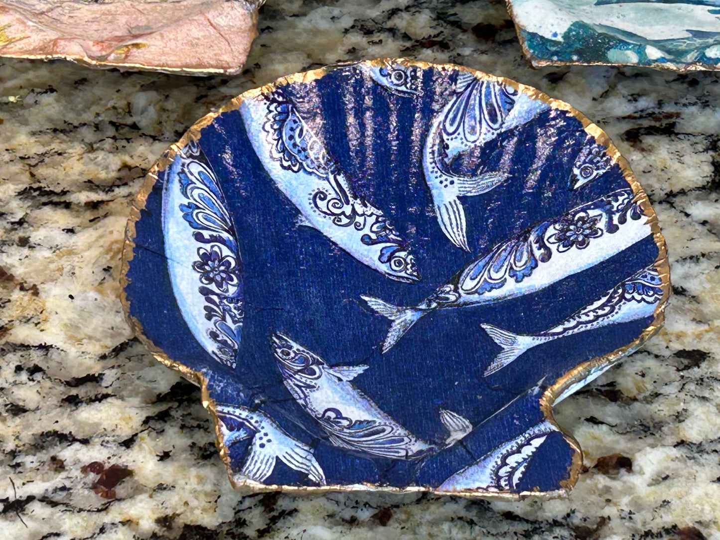 Hostess Gift - Shell Ring Dish